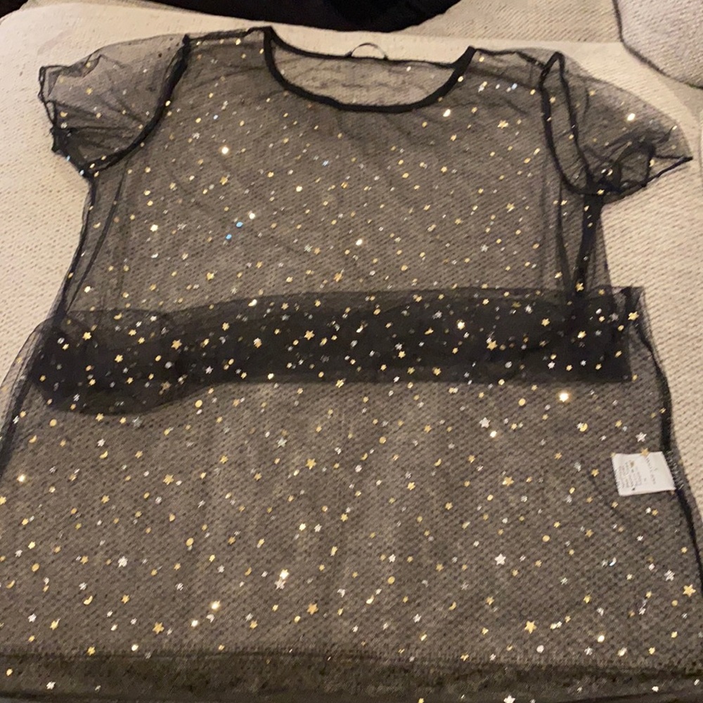 Black sheer dress (never worn)